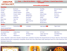 Tablet Screenshot of jabalpur.astha.net